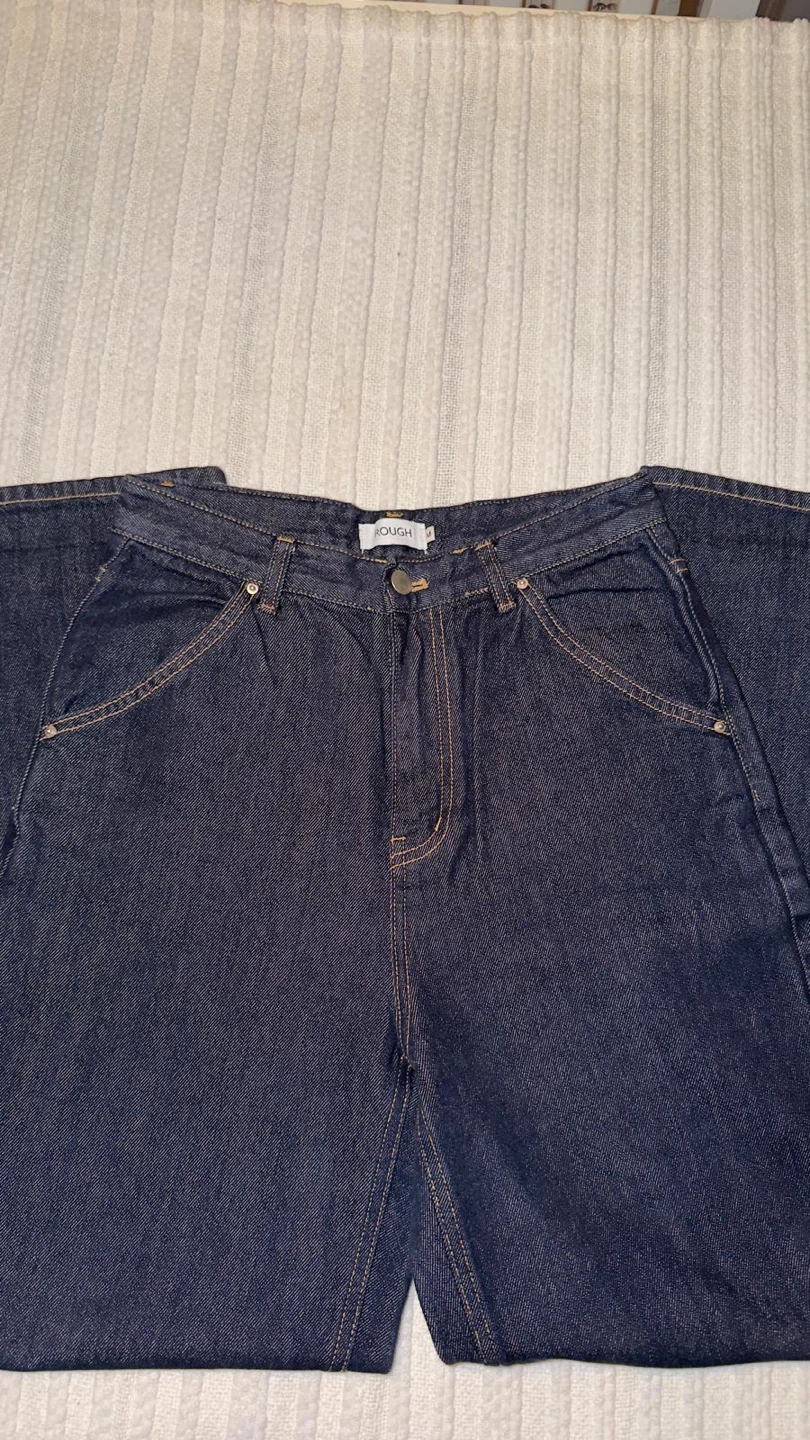 Rough Dark Wash Jeans - photo 4