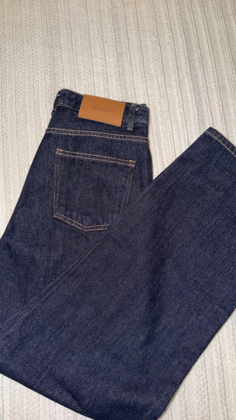 Rough Dark Wash Jeans - photo 3