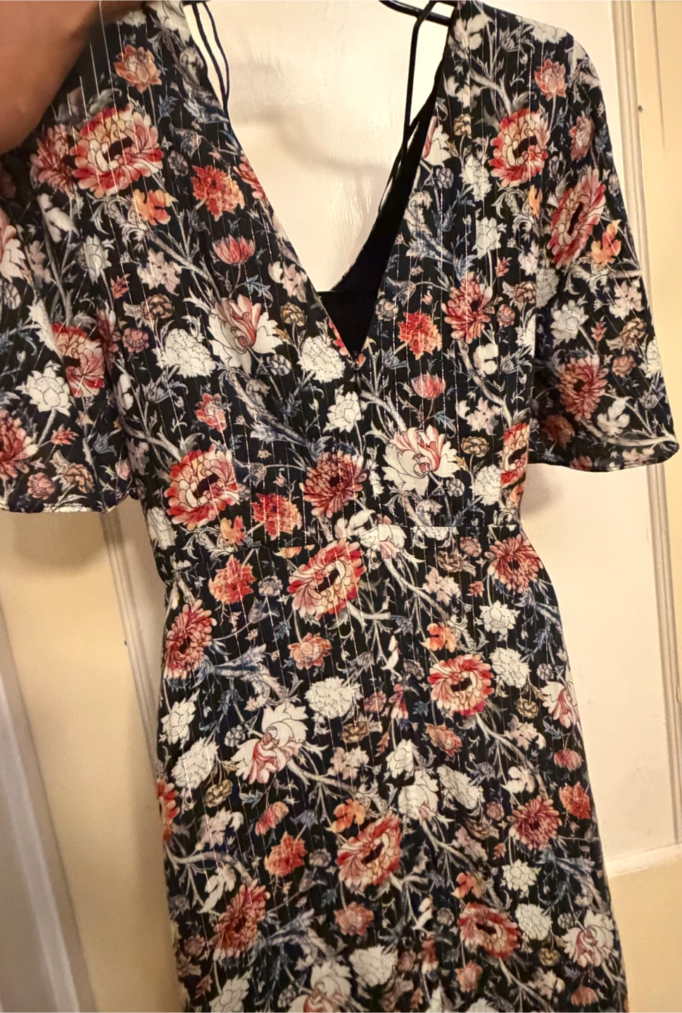 Zara TRF Floral Print maxi Dress