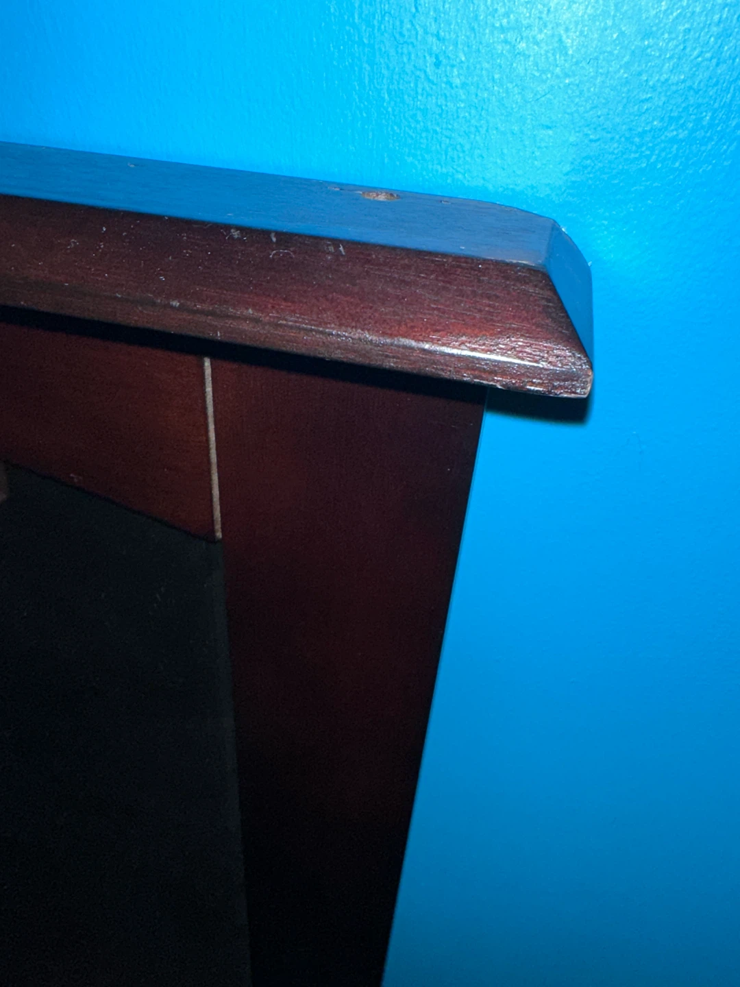Large Wooden Dresser Mirror - photo 2