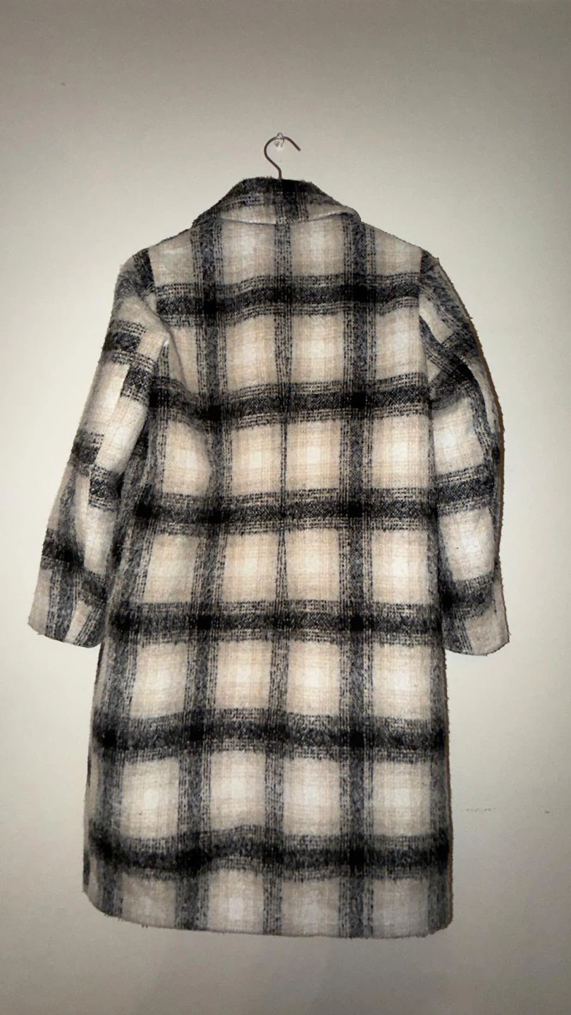 Dynamite Plaid Coat