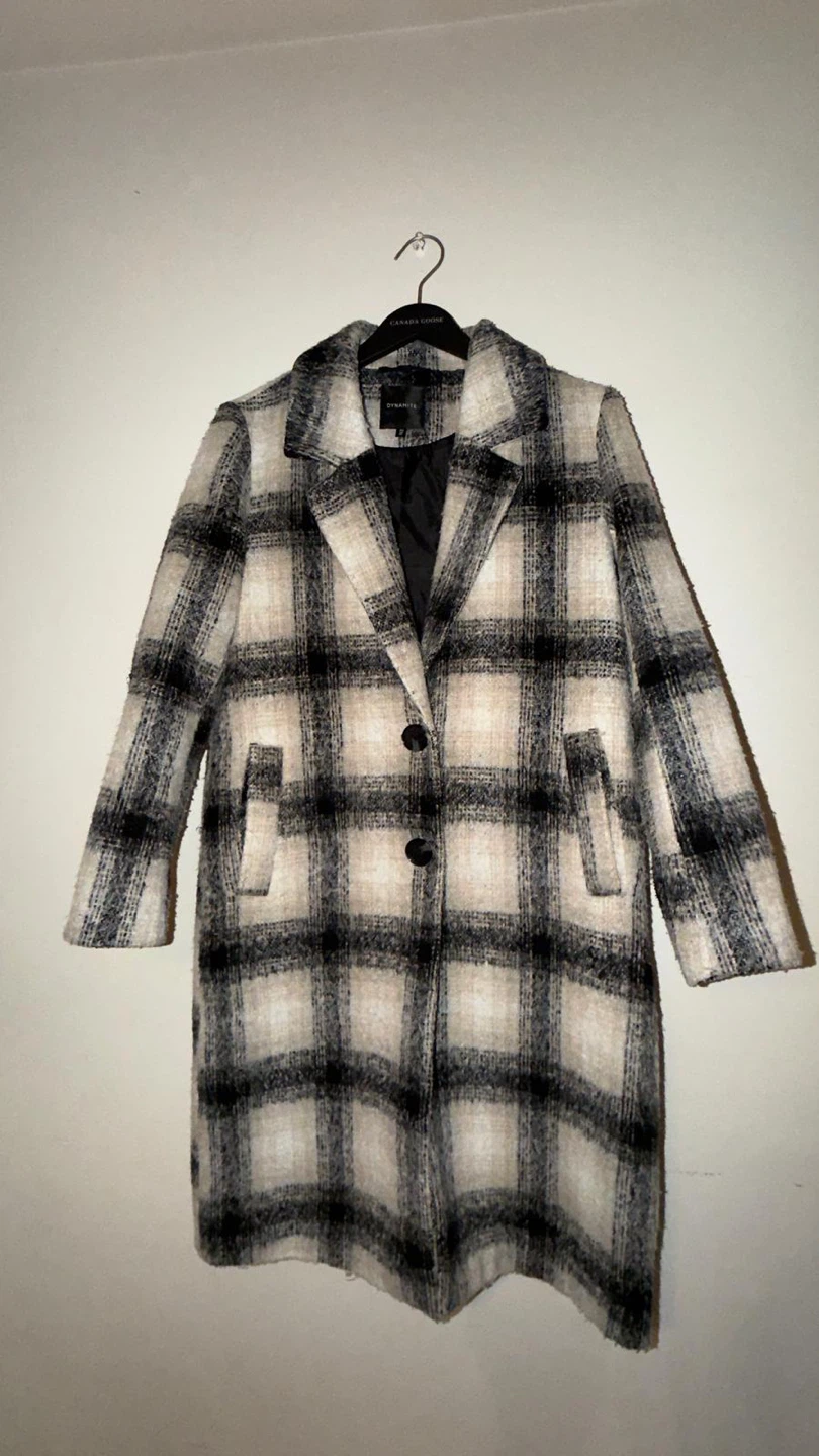 Dynamite Plaid Coat - photo 2