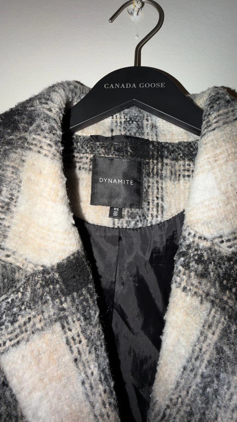 Dynamite Plaid Coat - photo 3
