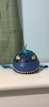 Shark bicycle helmet for protection