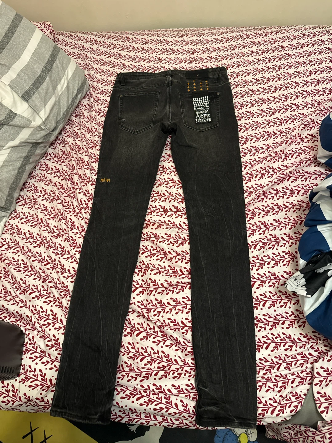 Ksubi Black Distressed Jeans