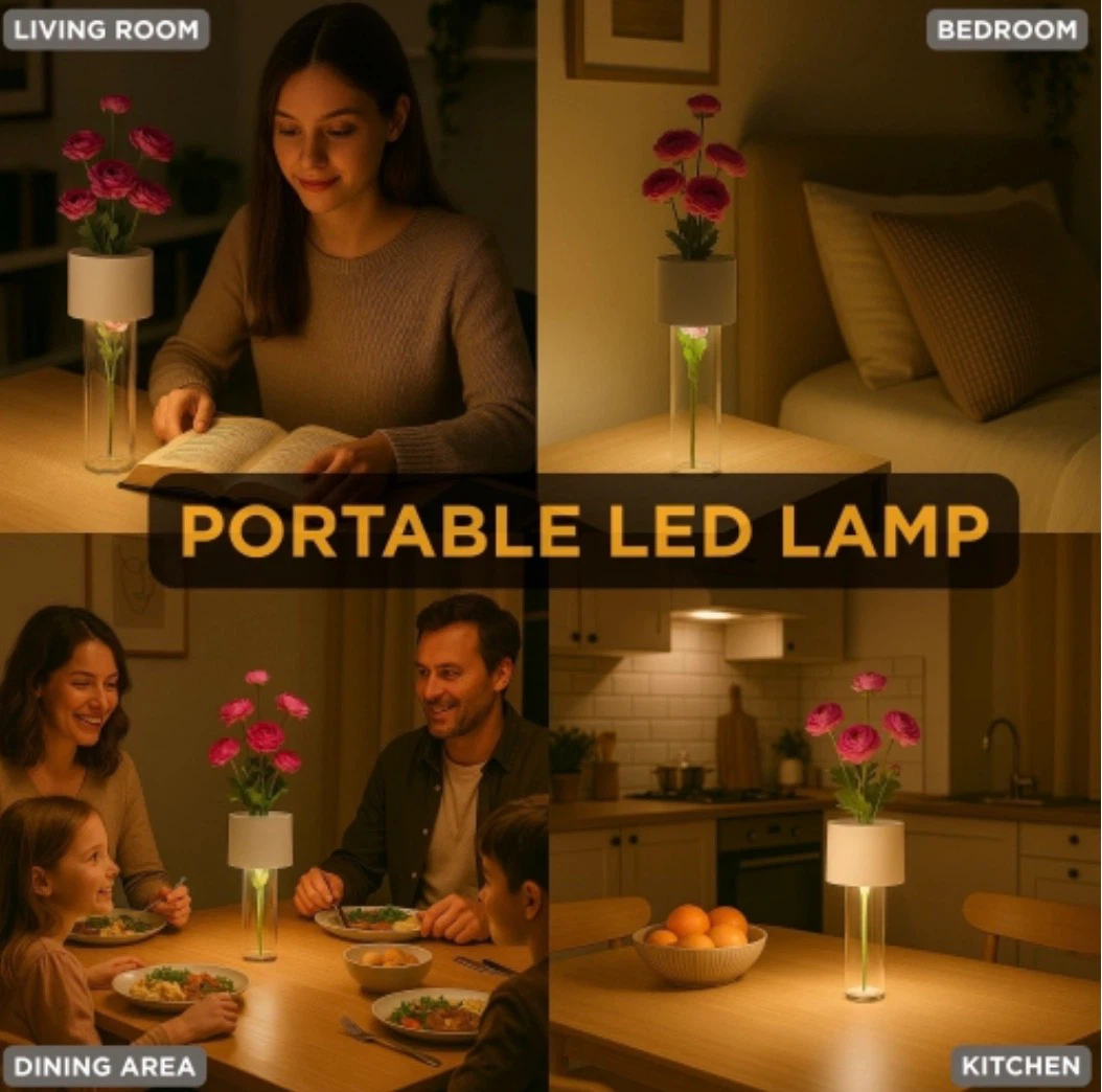 Abbott Collection Trilite LED Vase Table Lamp - photo 4