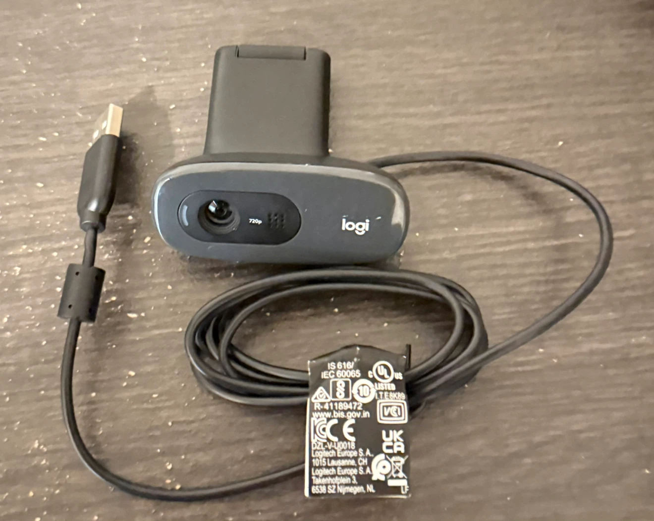 Logitech C270 720p Webcam