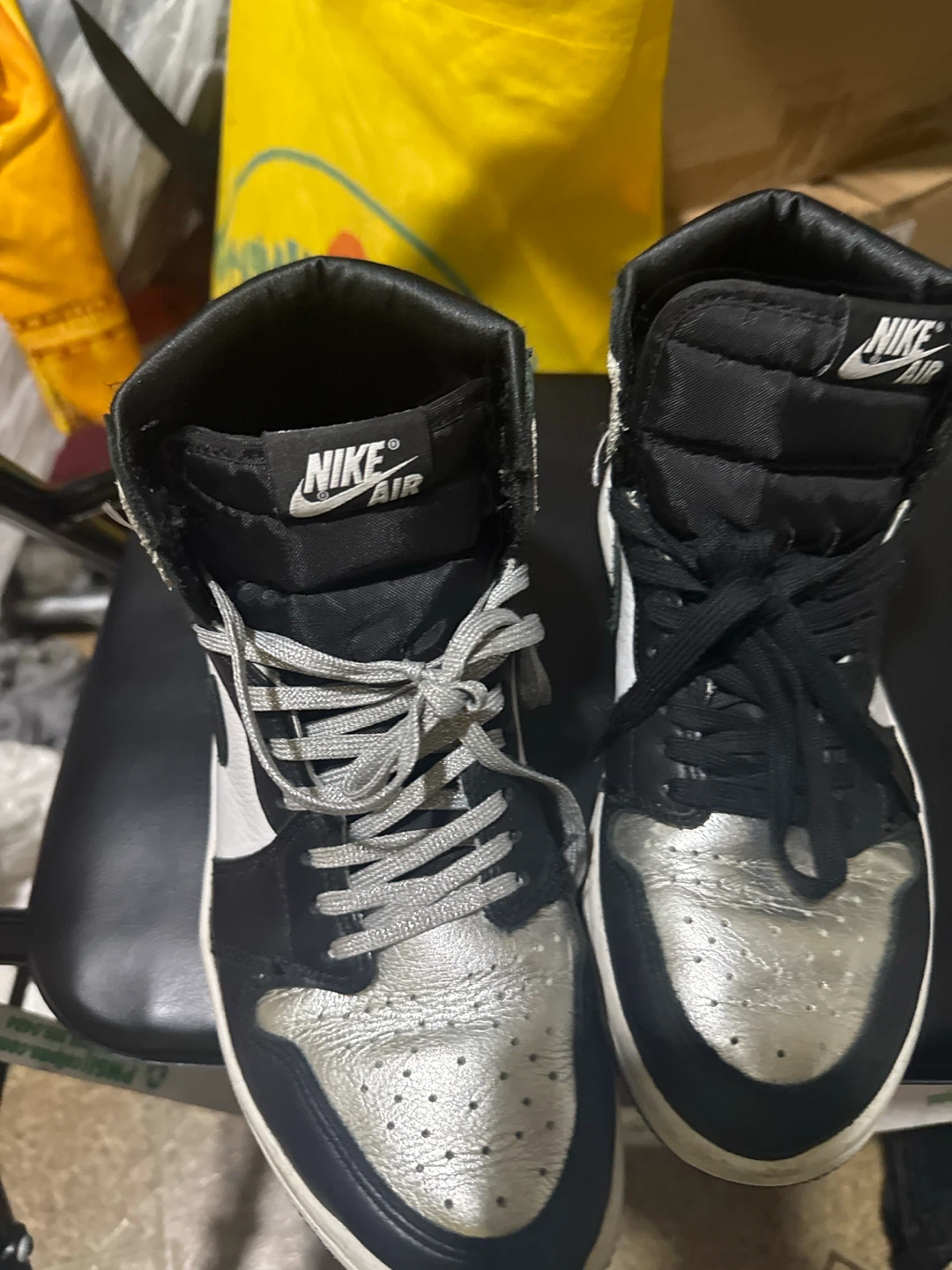Nike Air Jordan 1 High OG Silver Toe