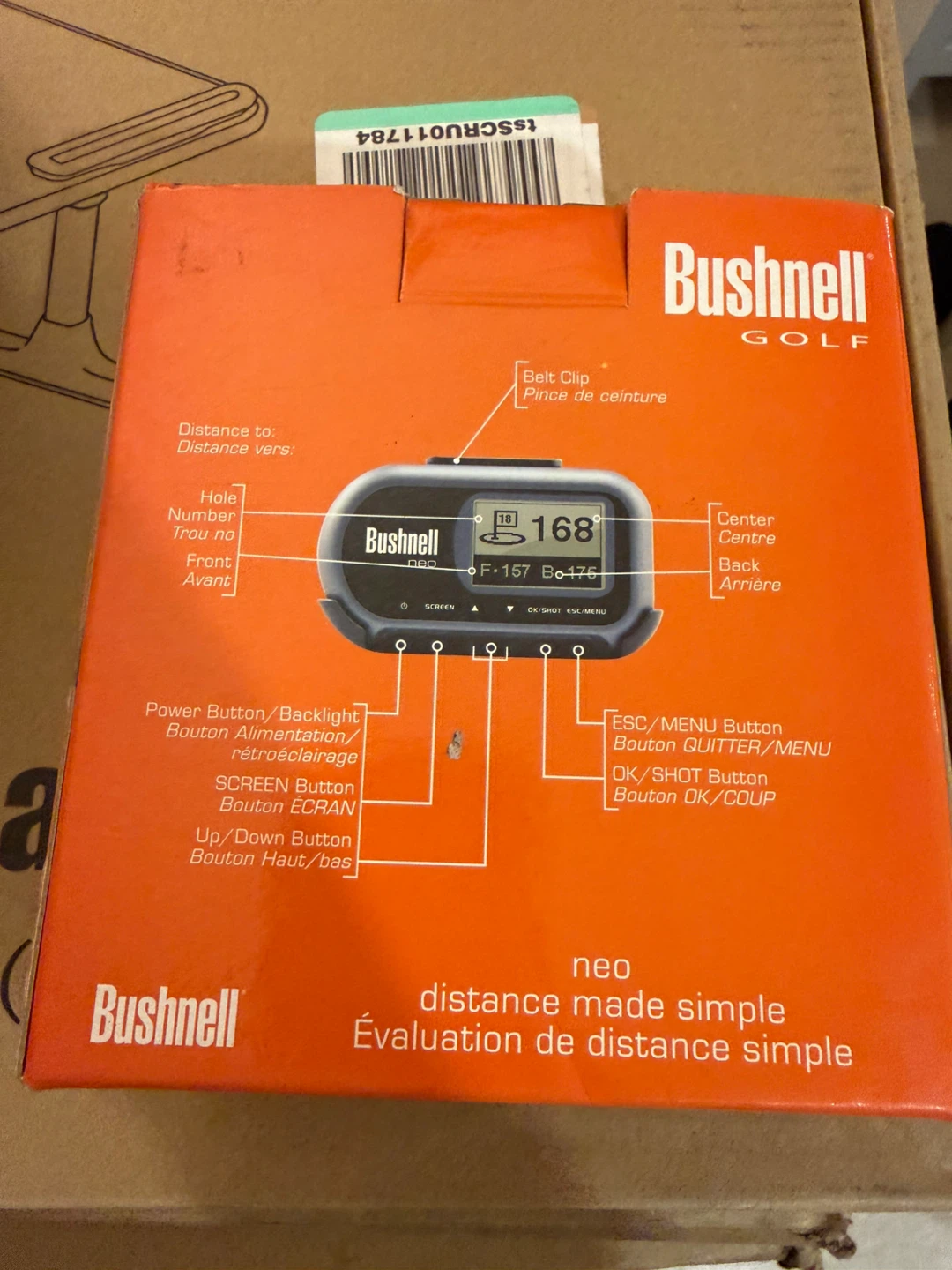 Bushnell neo GPS Golf Rangefinder
