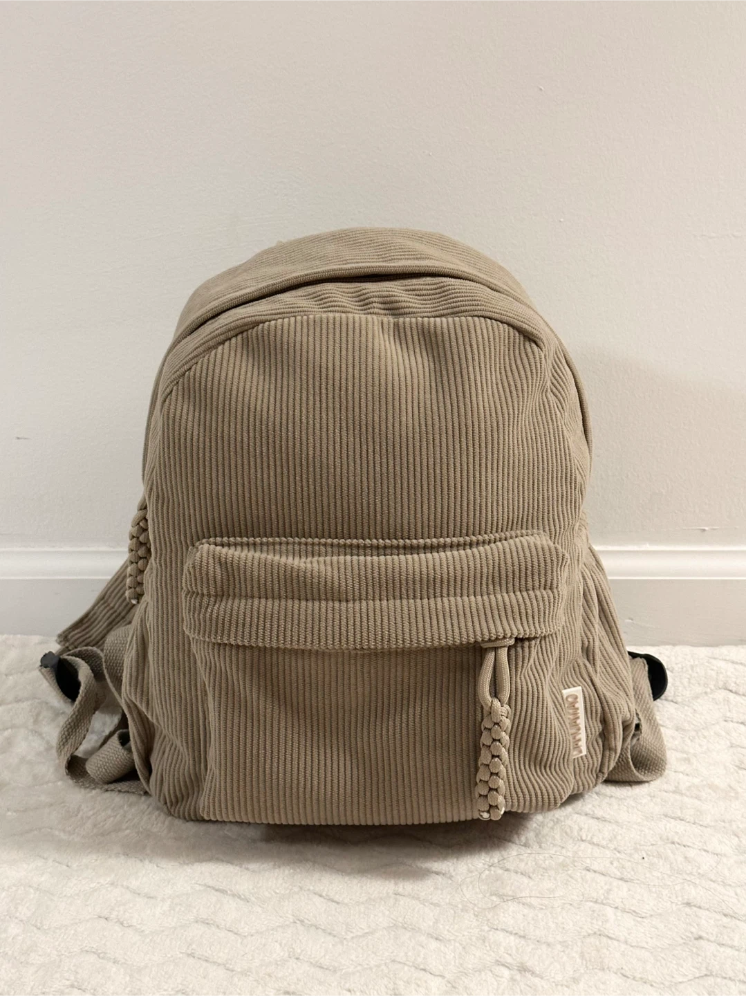 Cute Khaki Mini Backpack