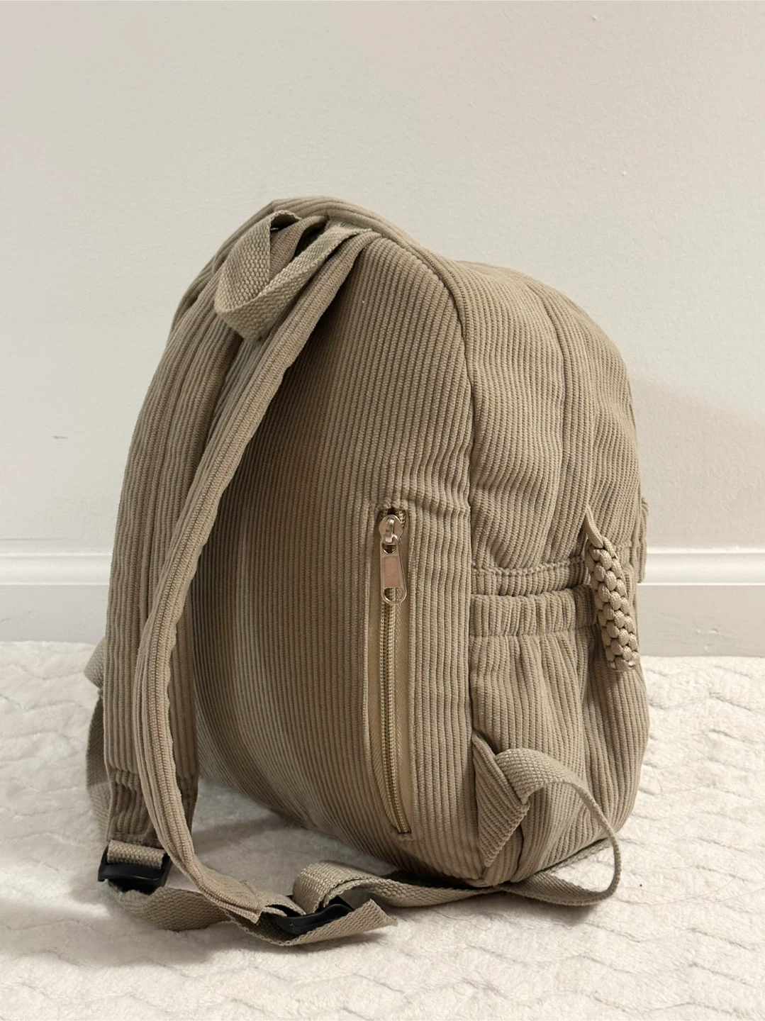Cute Khaki Mini Backpack - photo 2