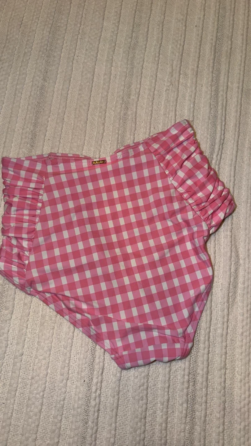 Anne Cole Pink Gingham Bikini Set - photo 2