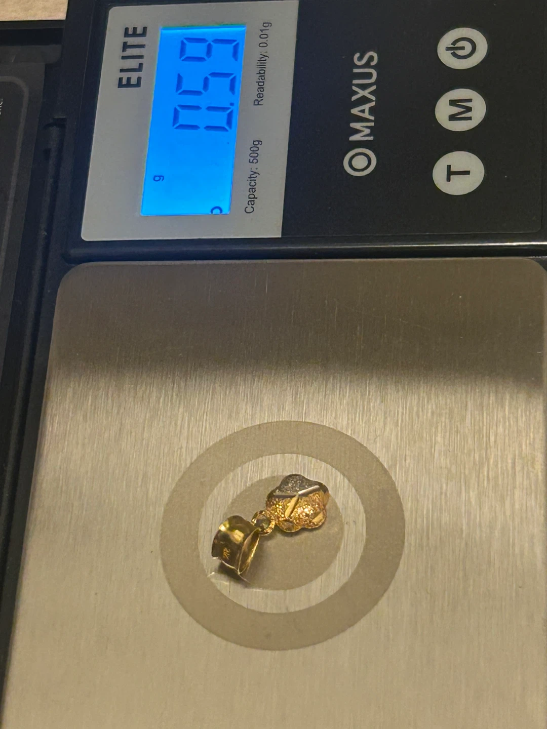21K Yellow Gold Pendant - photo 3