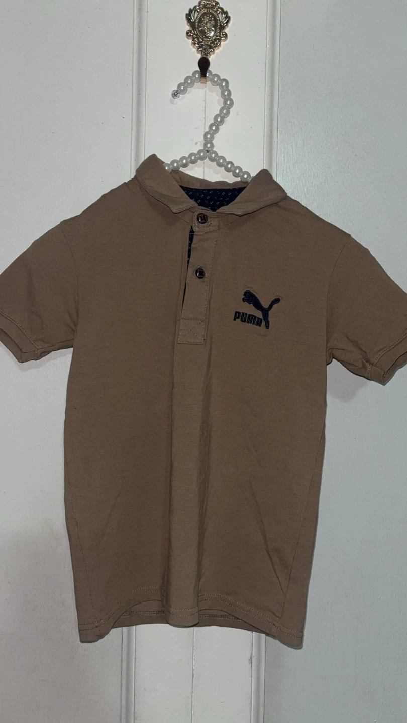 Puma Tan Polo Shirt