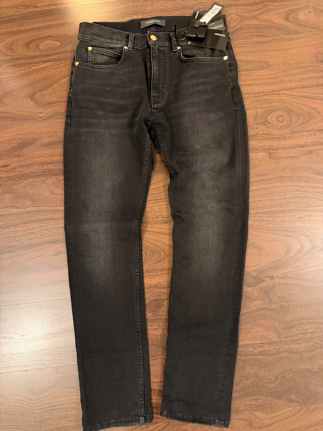Versace Black Jeans Size 32