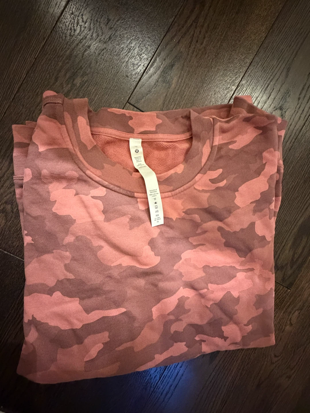 Lululemon Camo Crewneck Sweatshirt