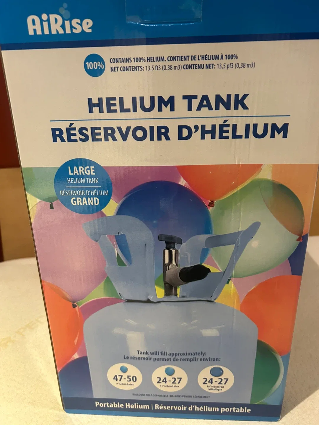 AiRise Large Helium Tank