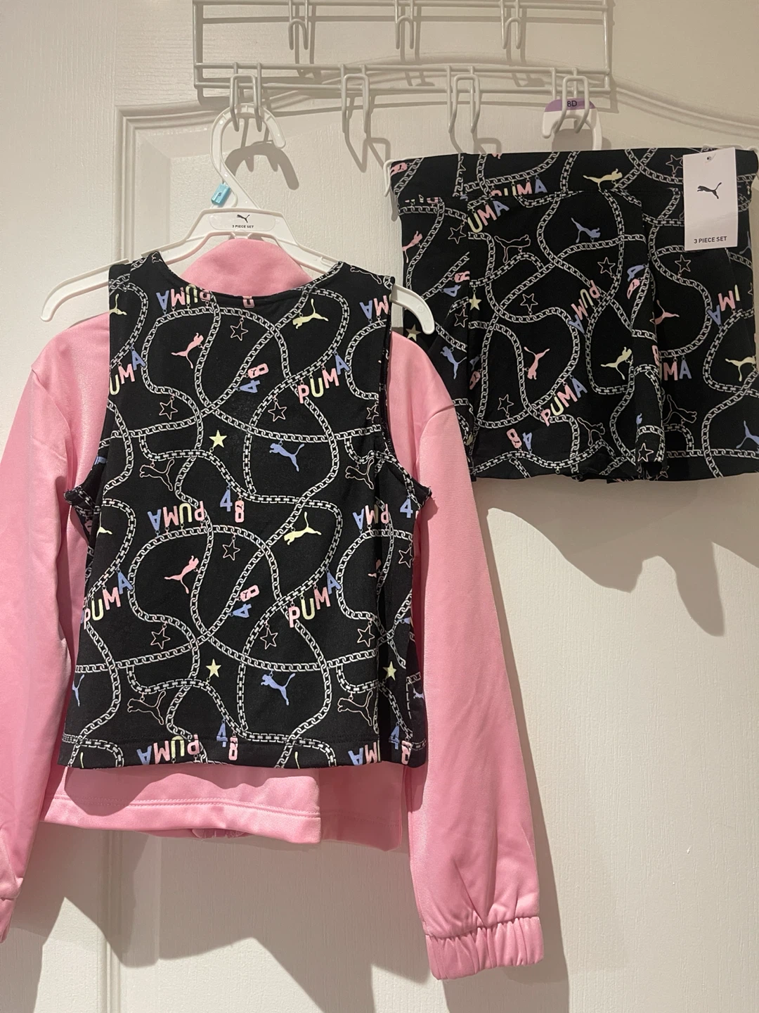 Puma girl’s Track Jacket, Tank & Skort Set - photo 2