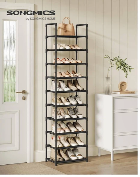 SONGMICS 10-Tier Shoe Rack - photo 4