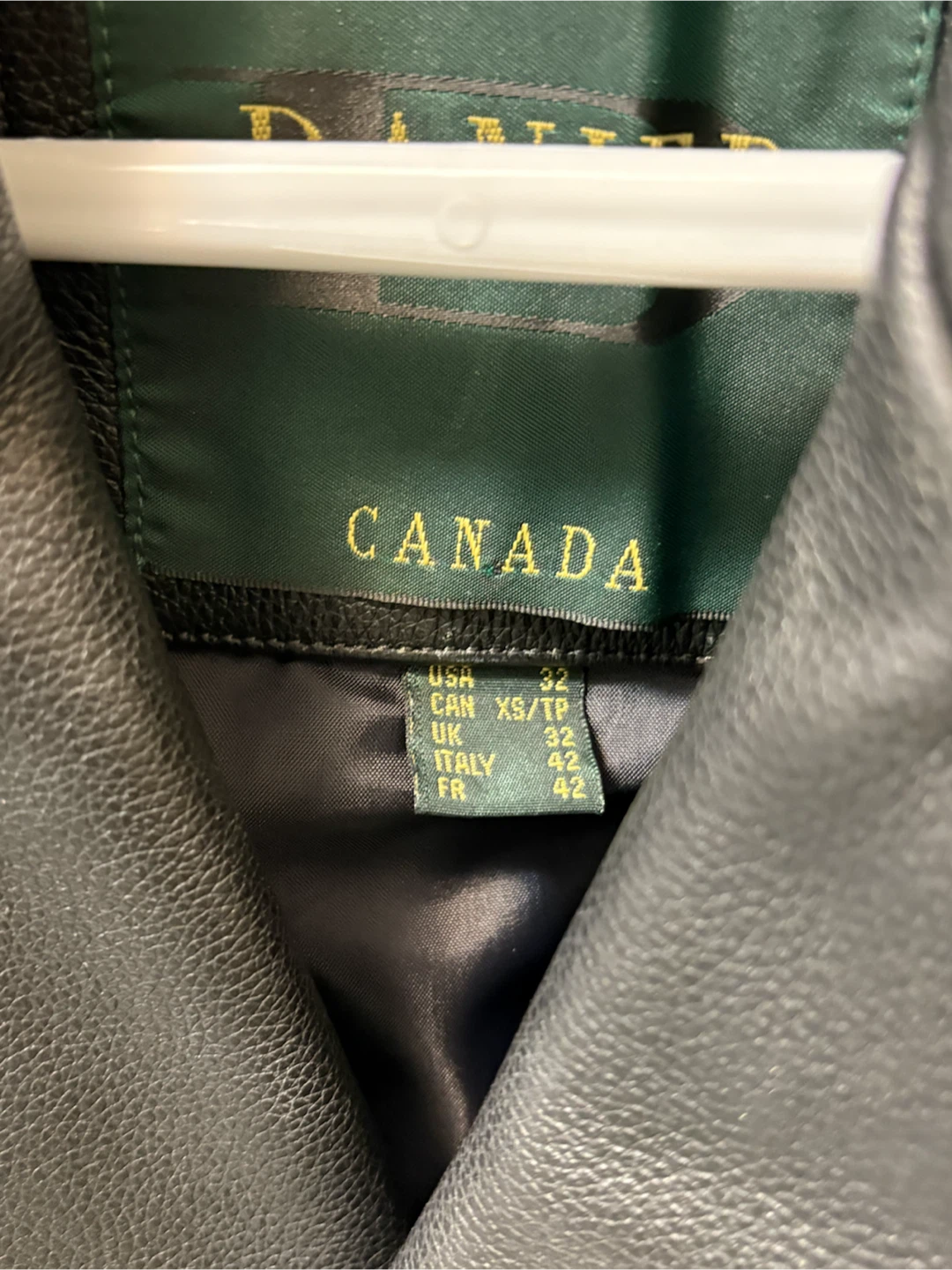 Danier Leather Motorcycle Jacket Black - photo 3