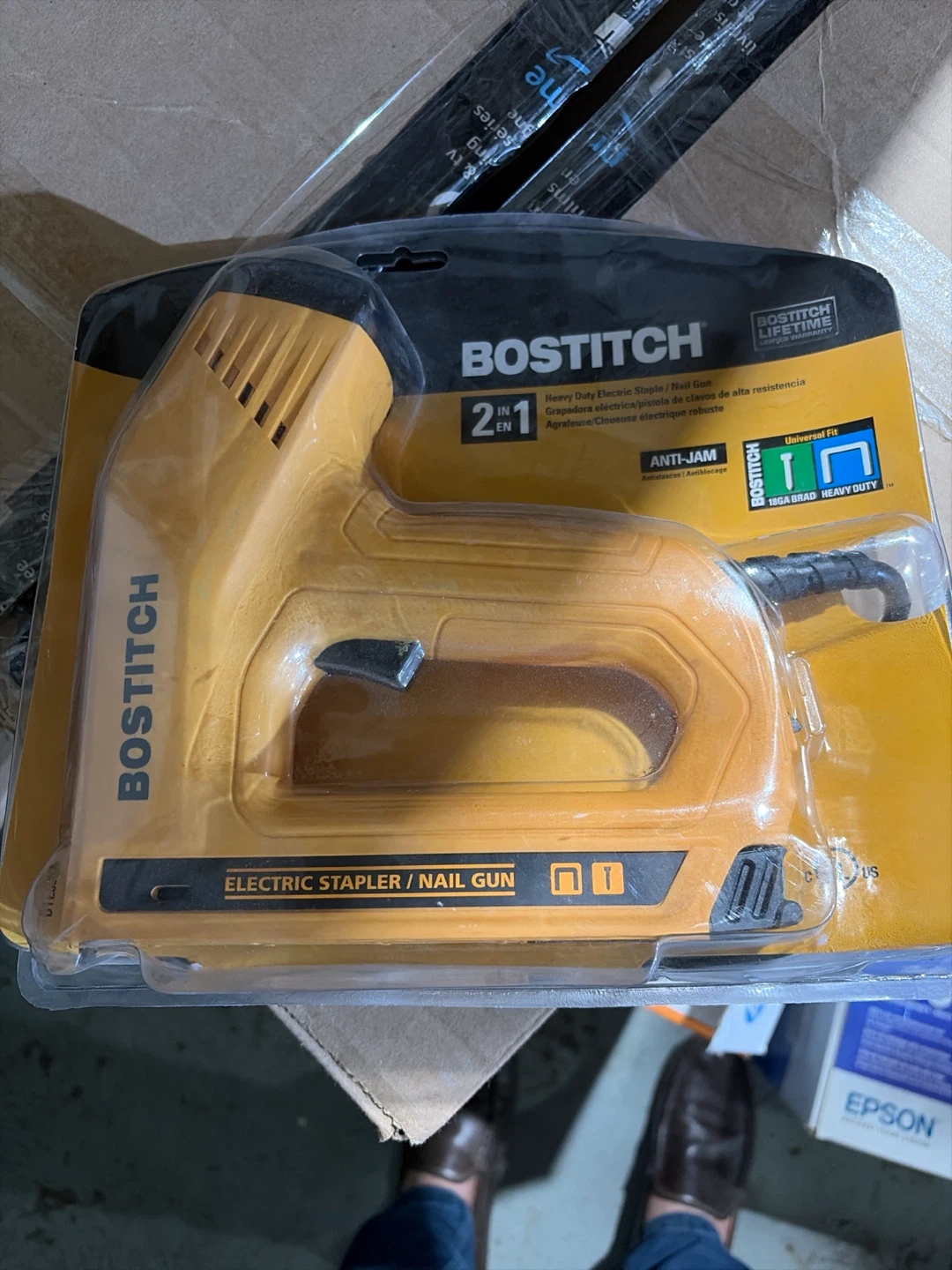 Bostitch 2-in-1 Electric Stapler/Nail Gun