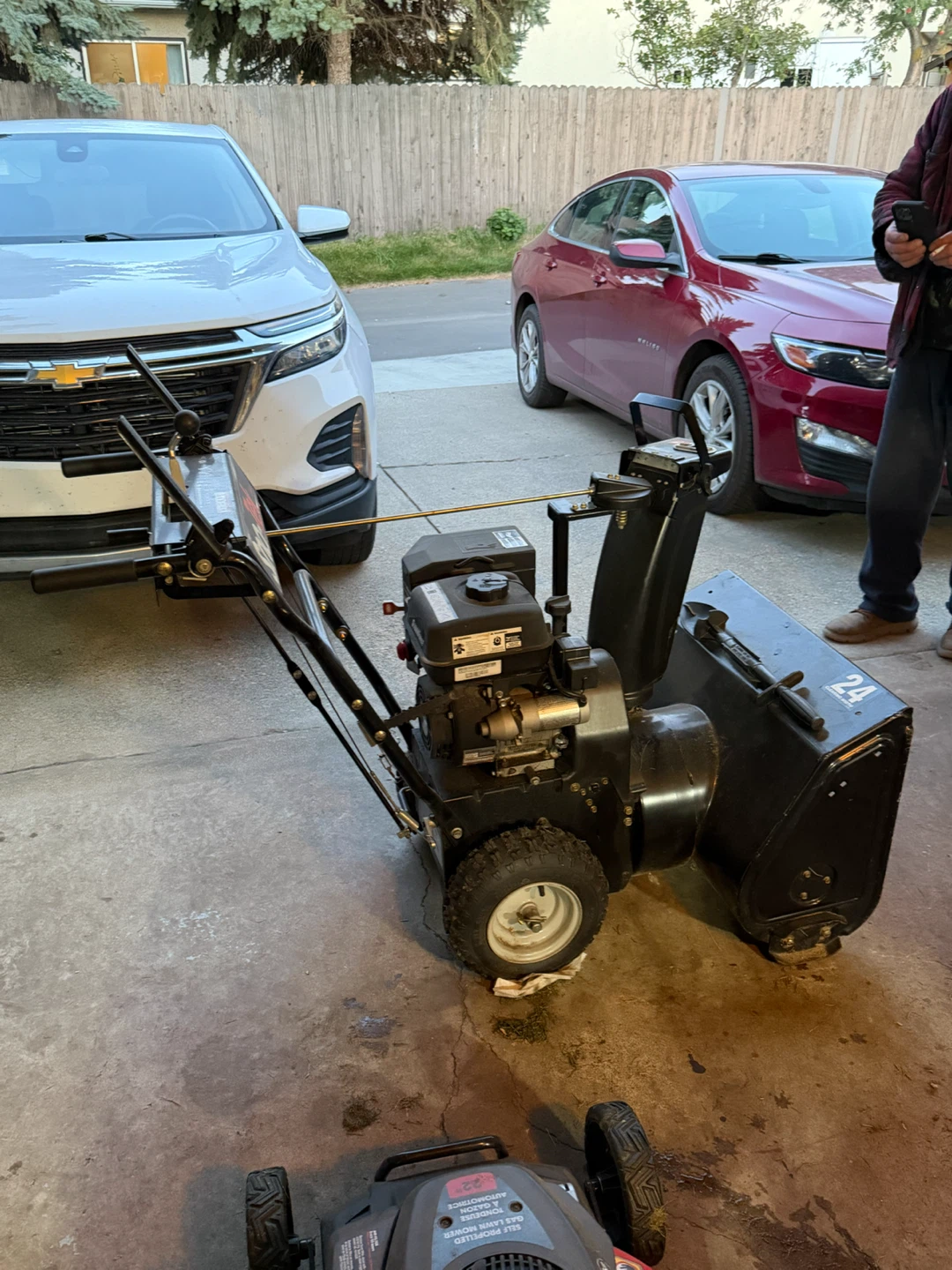 Sno-Tek 24-inch Snow Blower