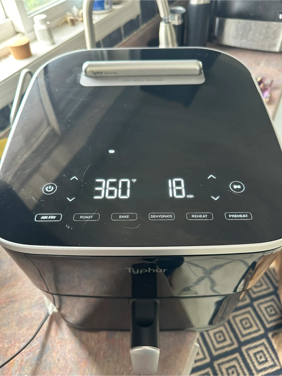 Typhur Sync 8QT Smart Air Fryer + Wireless Probe - photo 3