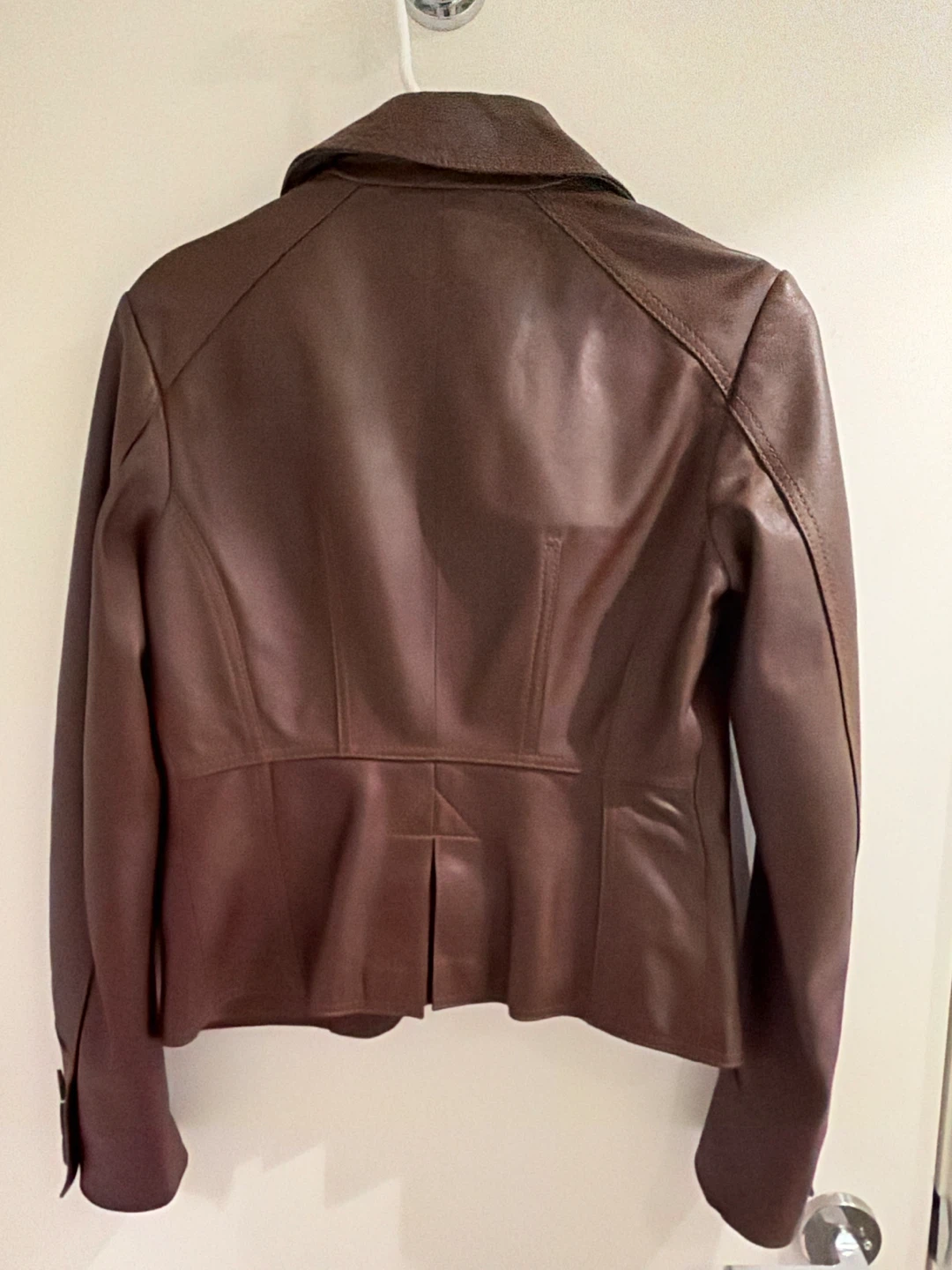 Danier Brown Leather Jacket - photo 2