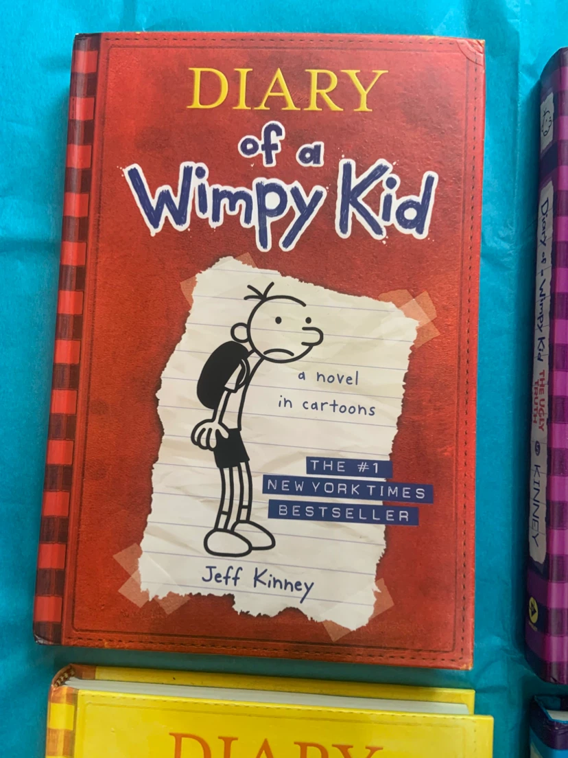 4 Hardcover Books•Diary of a Wimpy Kid Books - photo 2