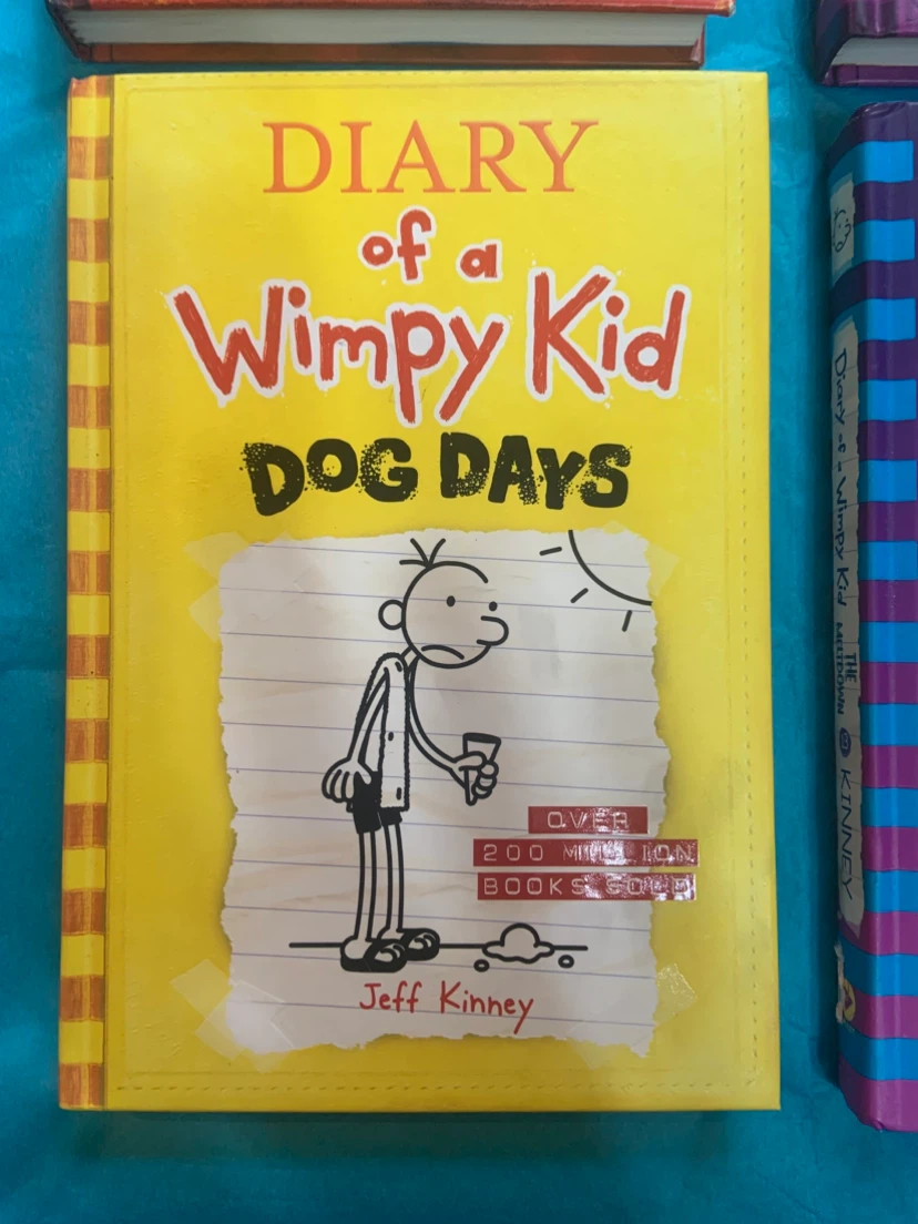 4 Hardcover Books•Diary of a Wimpy Kid Books - photo 4
