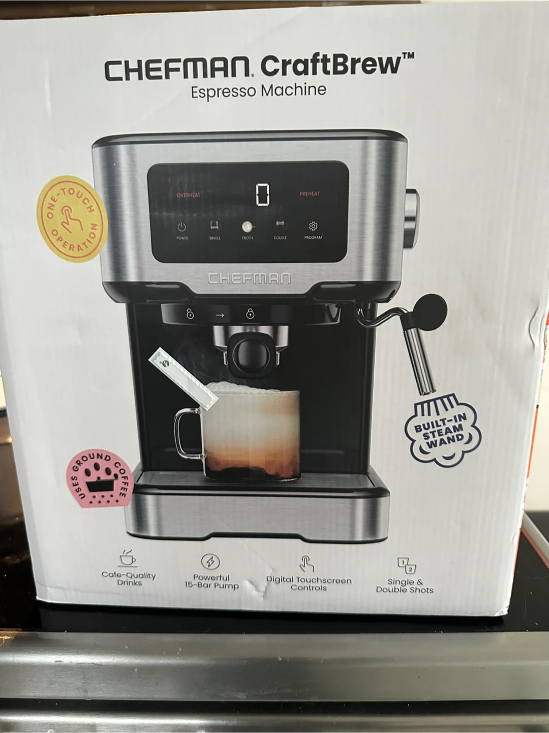 Chefman CraftBrew Espresso Machine