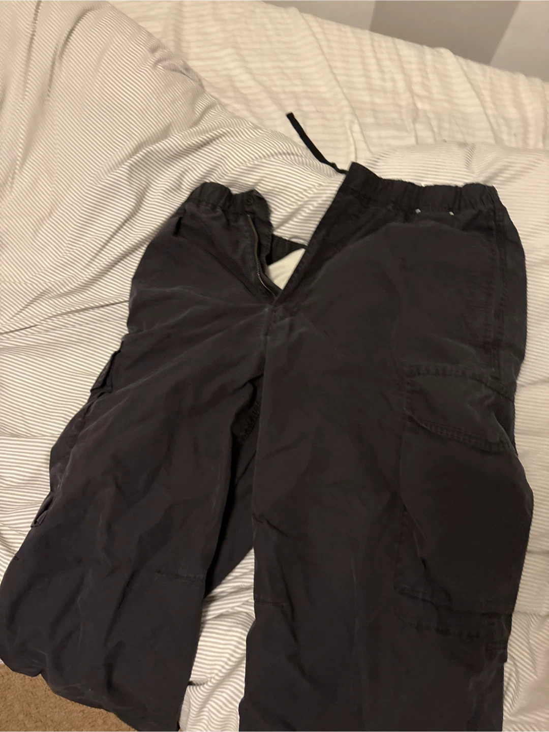 Black Cargo Pants