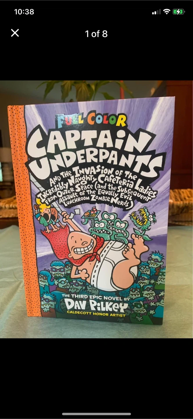Captain Underpants Book 3 by Dav Pilkey