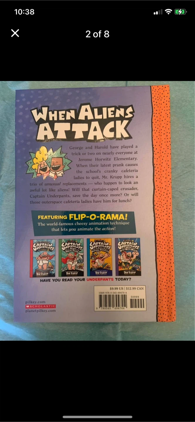 Captain Underpants Book 3 by Dav Pilkey - photo 2