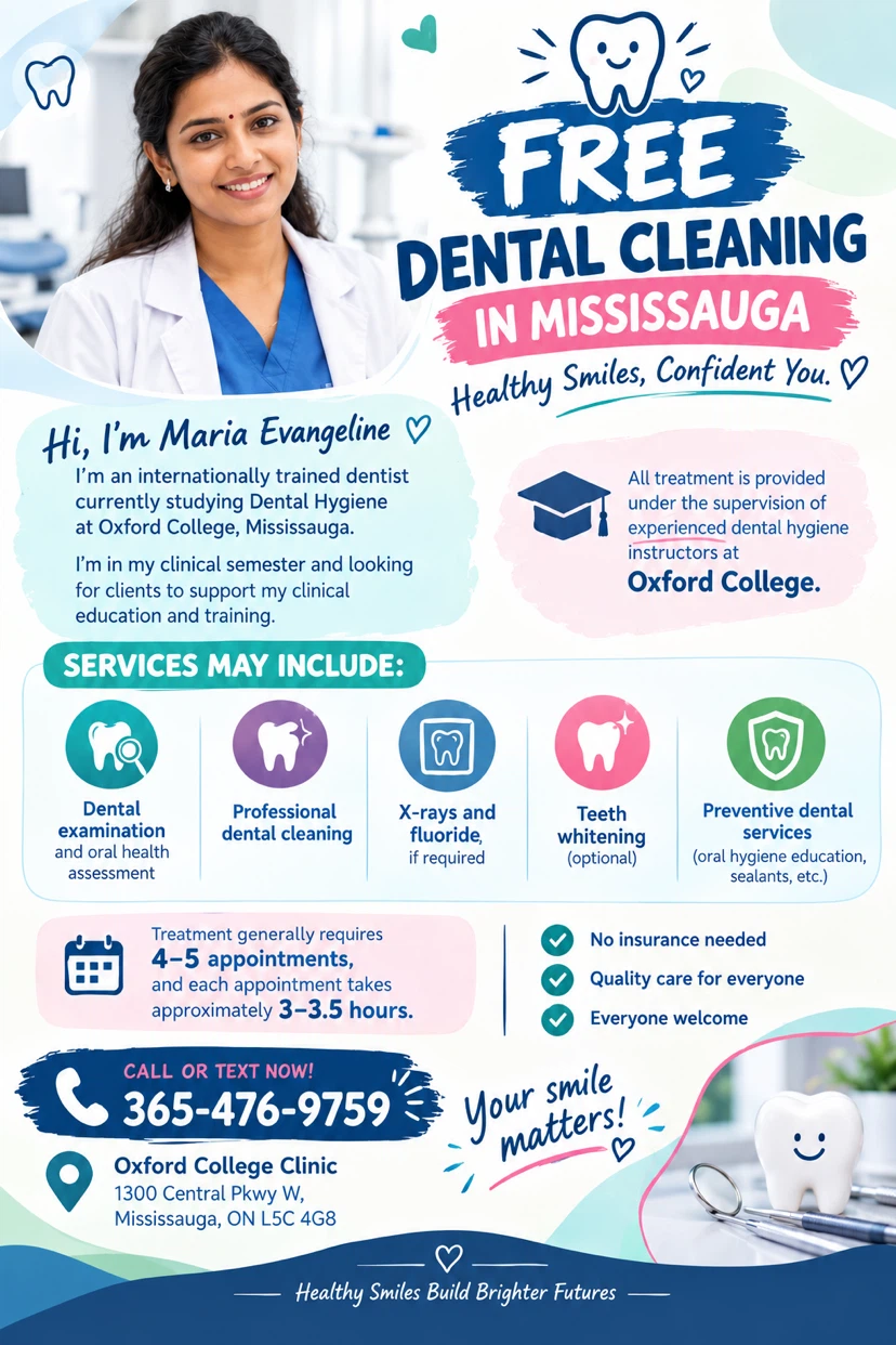 Free Dental Cleaning