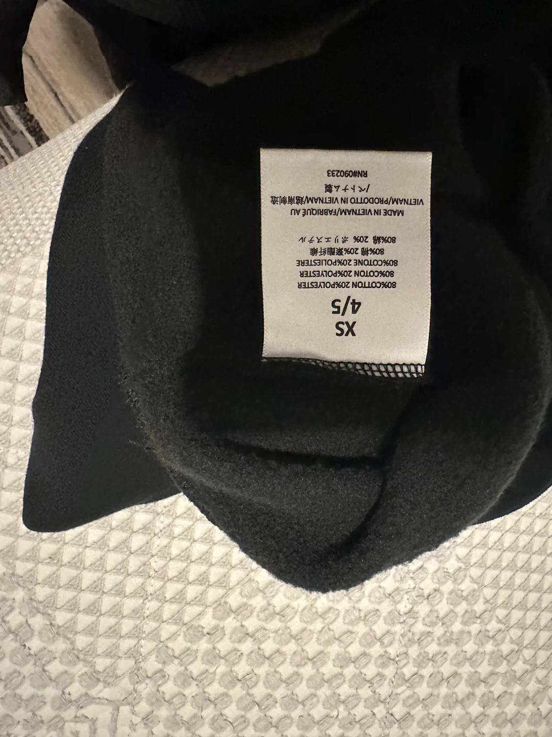Essentials Fear of God Sweatshirt Black for kid - photo 3