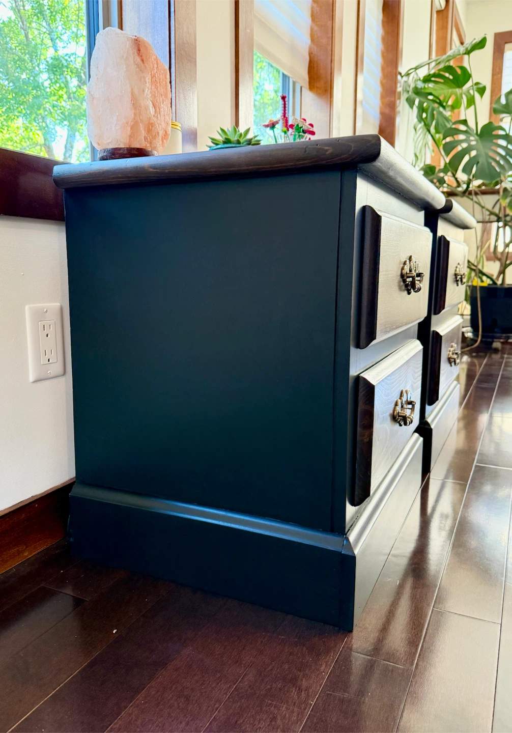 Refinished Solid Wood Nightstands - photo 4