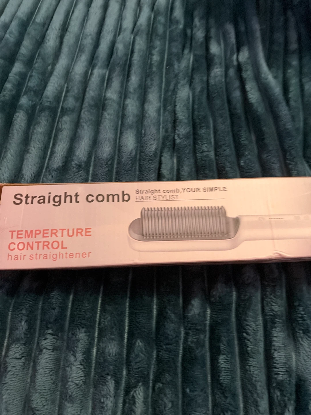 Straight comb hair straightener FH909