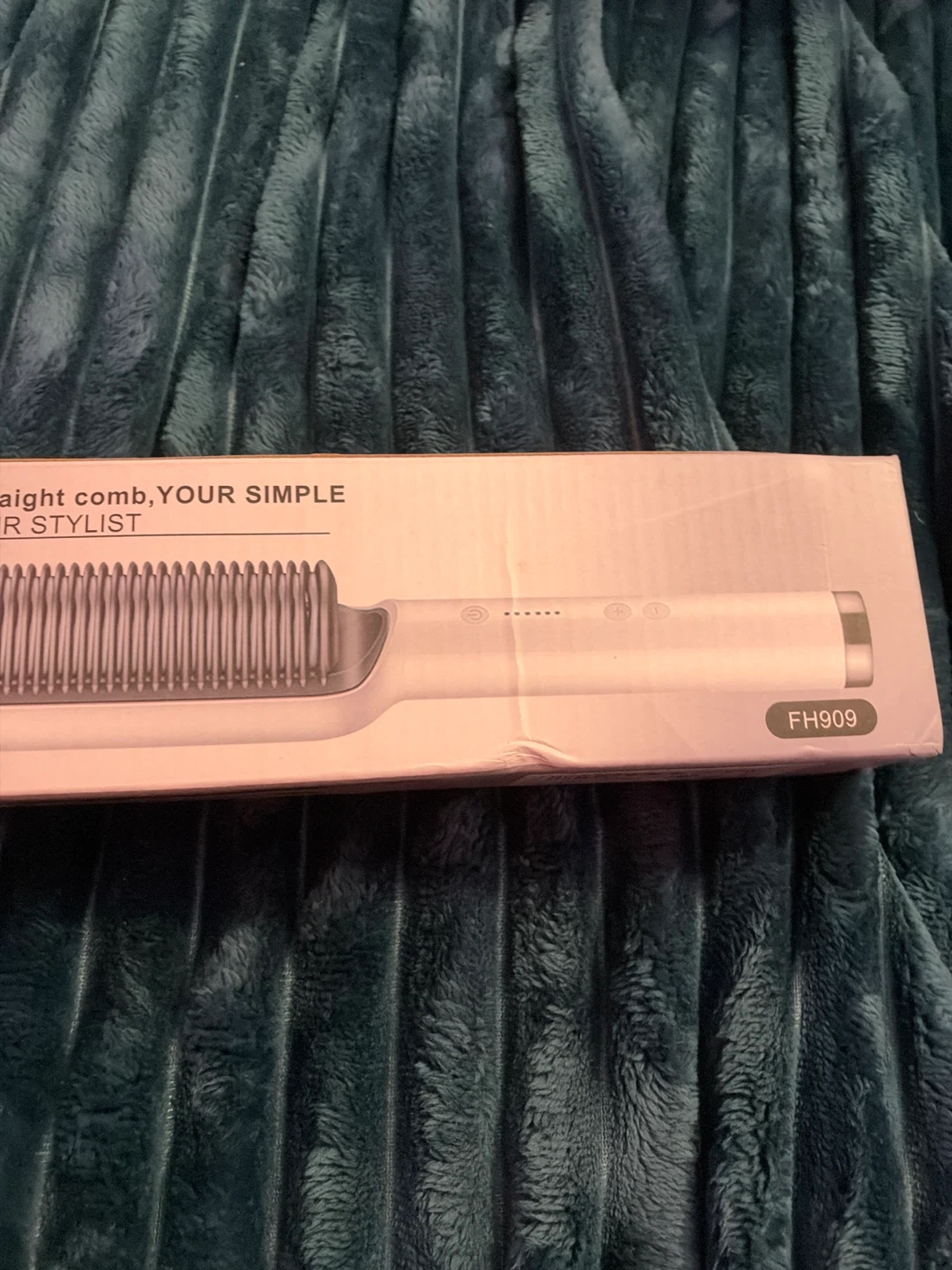 Straight comb hair straightener FH909 - photo 2
