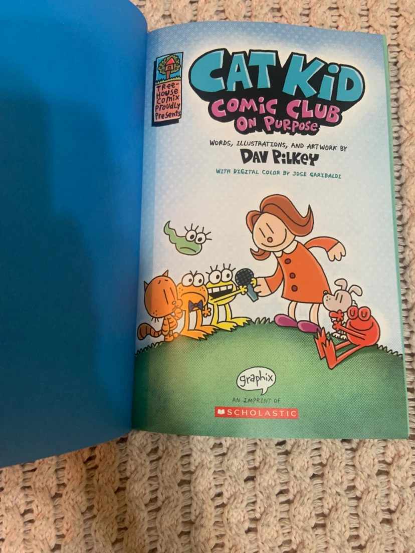 Cat Kid Comic Club: On Purpose by Dav Pilkey - photo 2