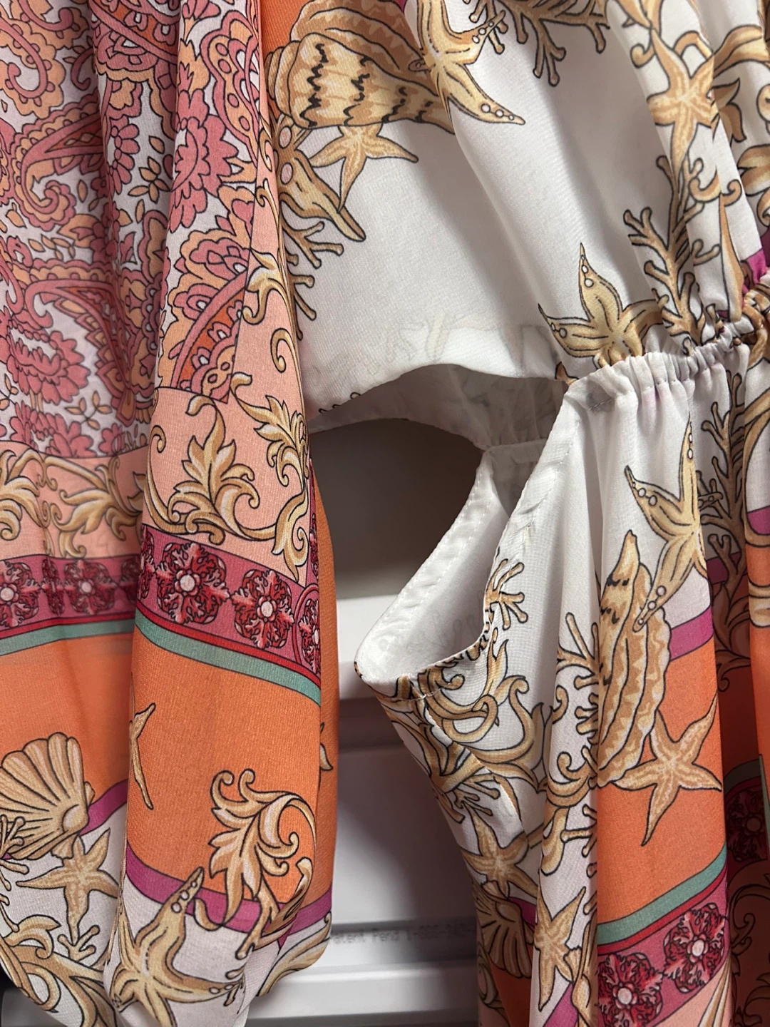 Maje Roquillage Printed Woven Maxi Dress - photo 4