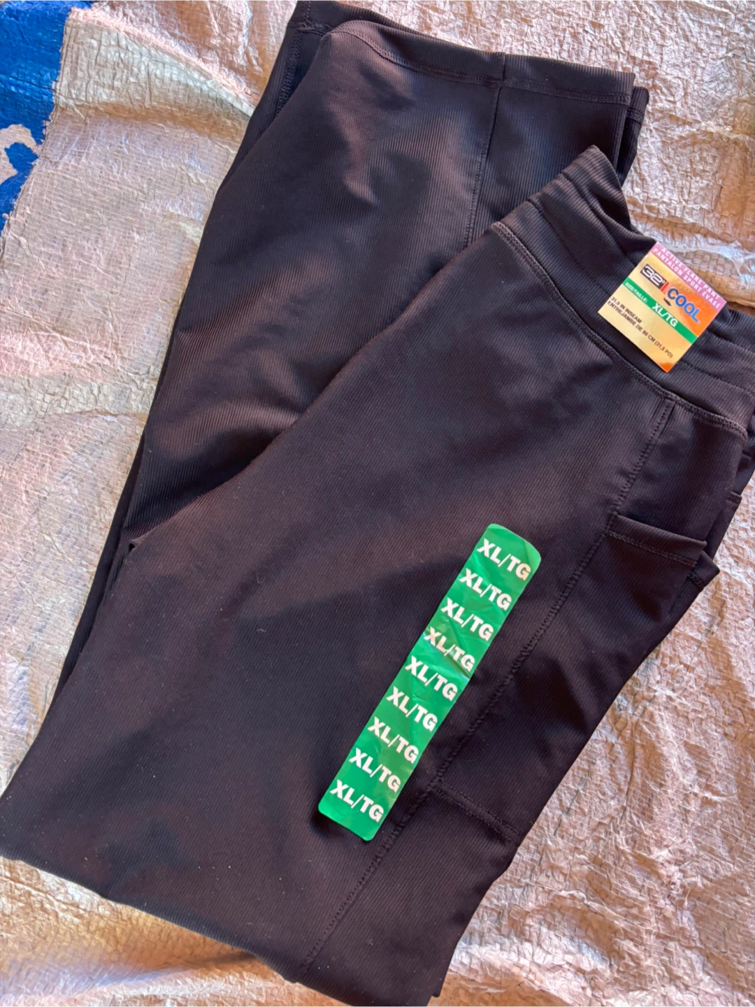 Ladies 32 Degrees Cool Active Flare Pants Black XL