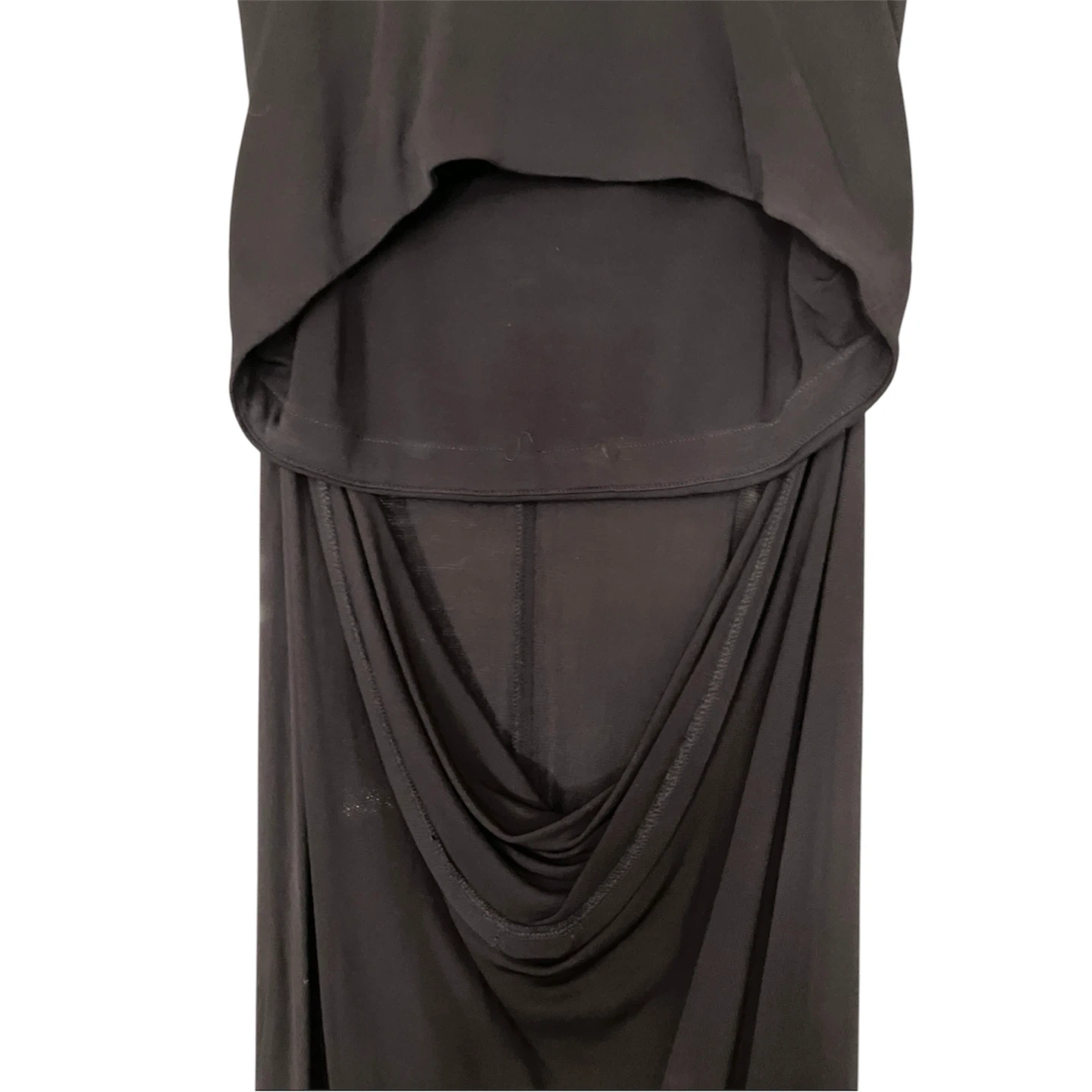 T by Alexander Wang Mesh-Paneled Back Cutout Maxi Dress - photo 2
