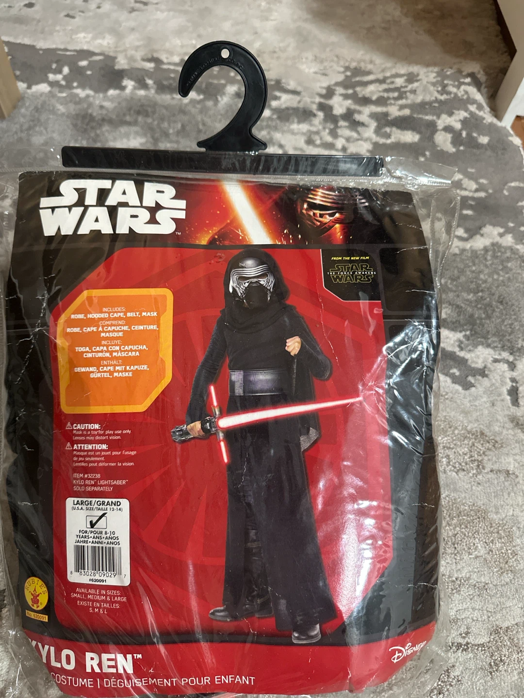 New Star Wars Kylo Ren children’s Costume - Large