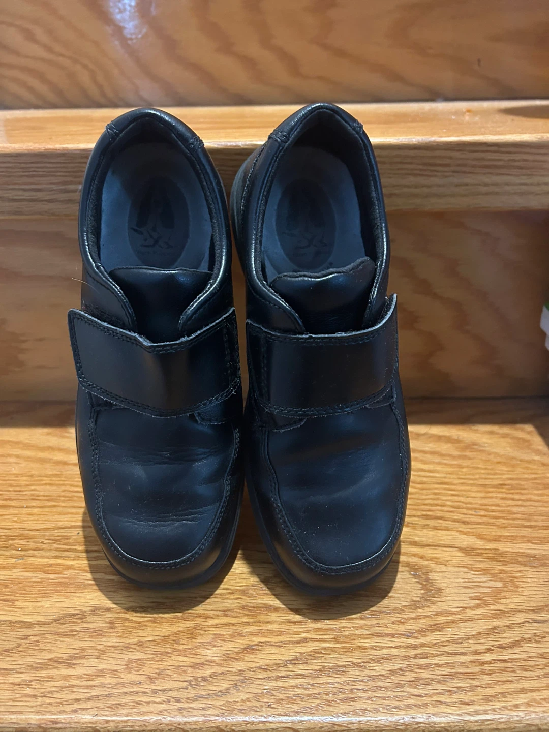 Hush Puppies Leather Kids Dress Shoes Size 2.5