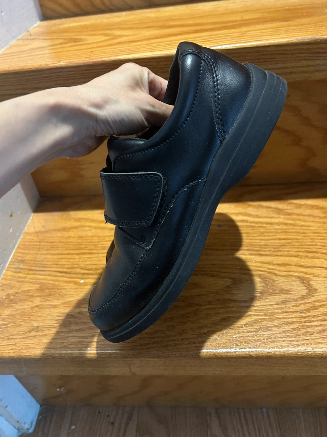 Hush Puppies Leather Kids Dress Shoes Size 2.5 - photo 2