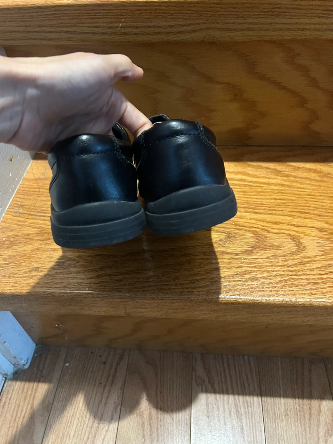 Hush Puppies Leather Kids Dress Shoes Size 2.5 - photo 3