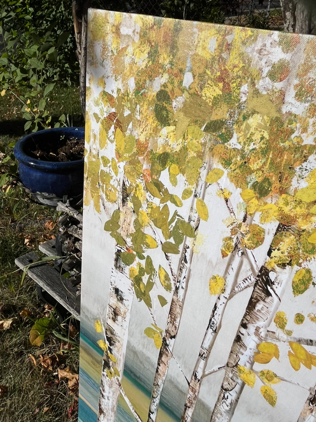 Art- Wall Art- Birch Tree Print on Canvas - photo 4