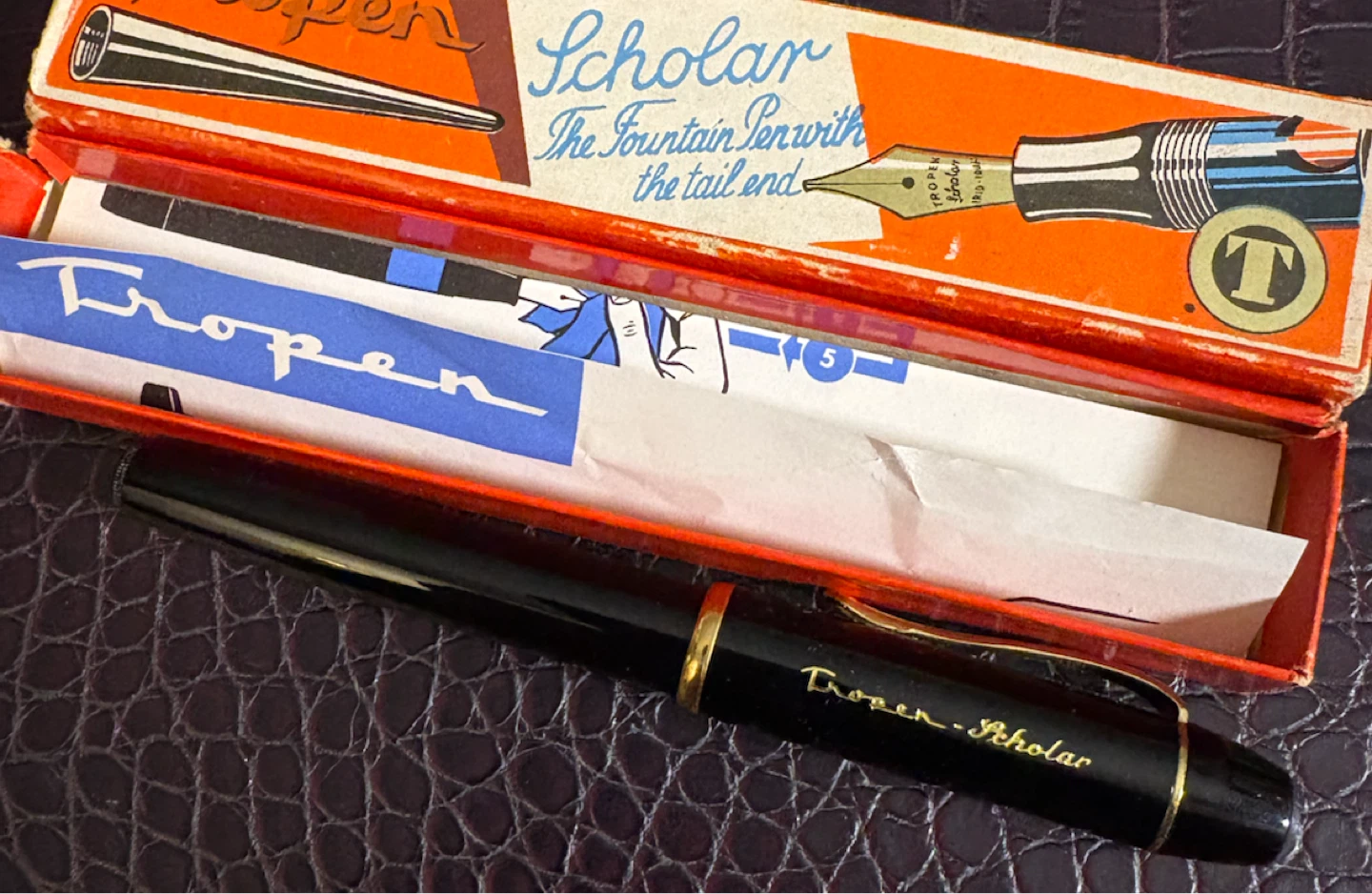 Antique Tropen Scholar Fountain Pen - photo 4