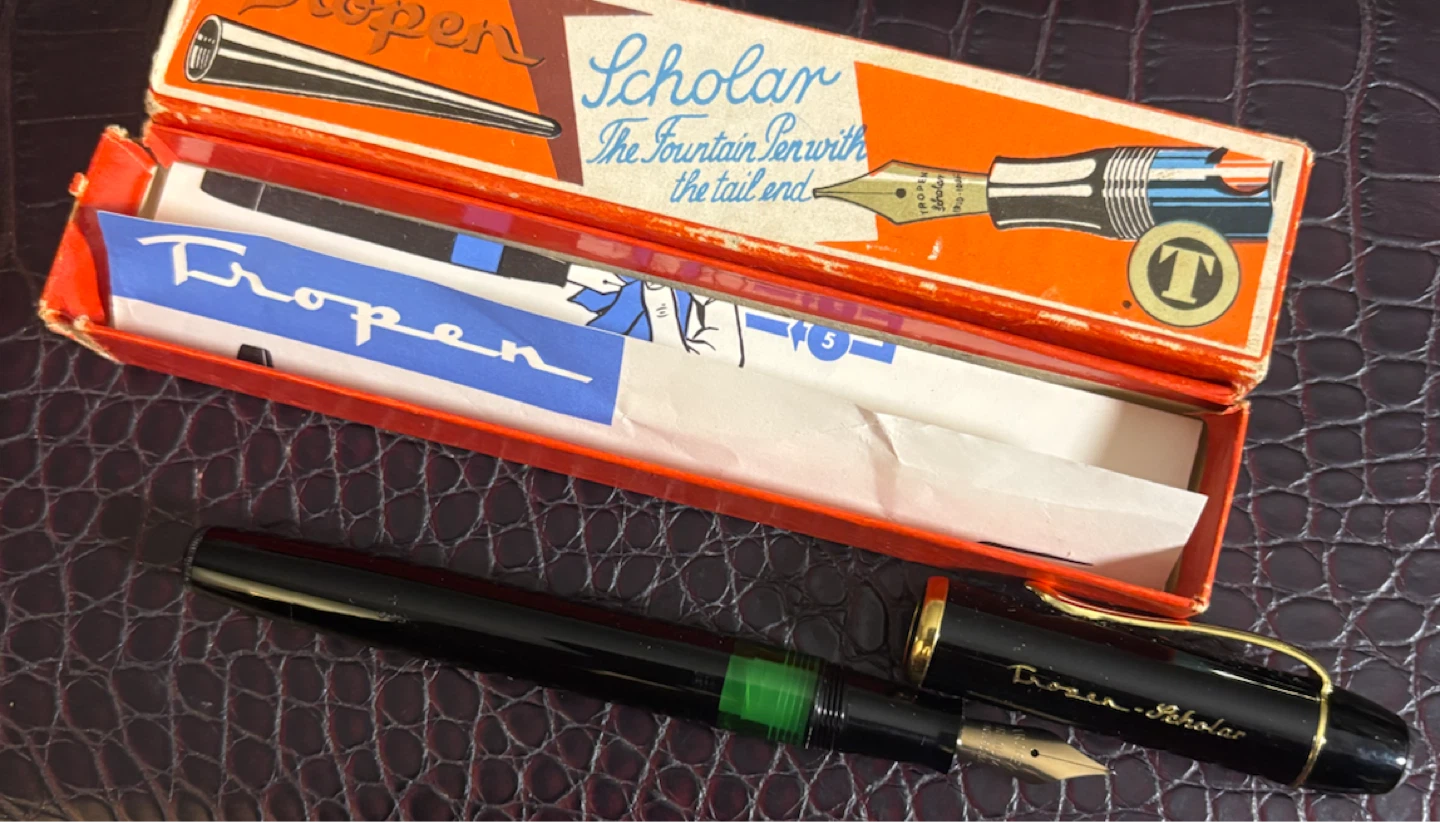 Antique Tropen Scholar Fountain Pen - photo 5